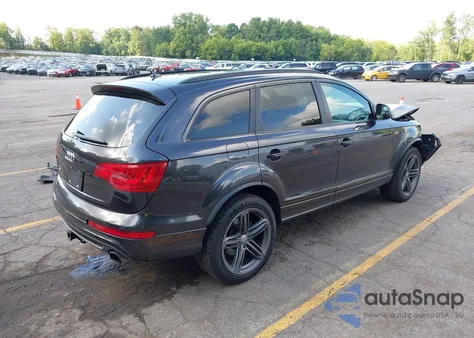 2013 Audi Q7 3.0T S Line Prestige из США, поврежденный, VIN WA1DGAFE1DD011586